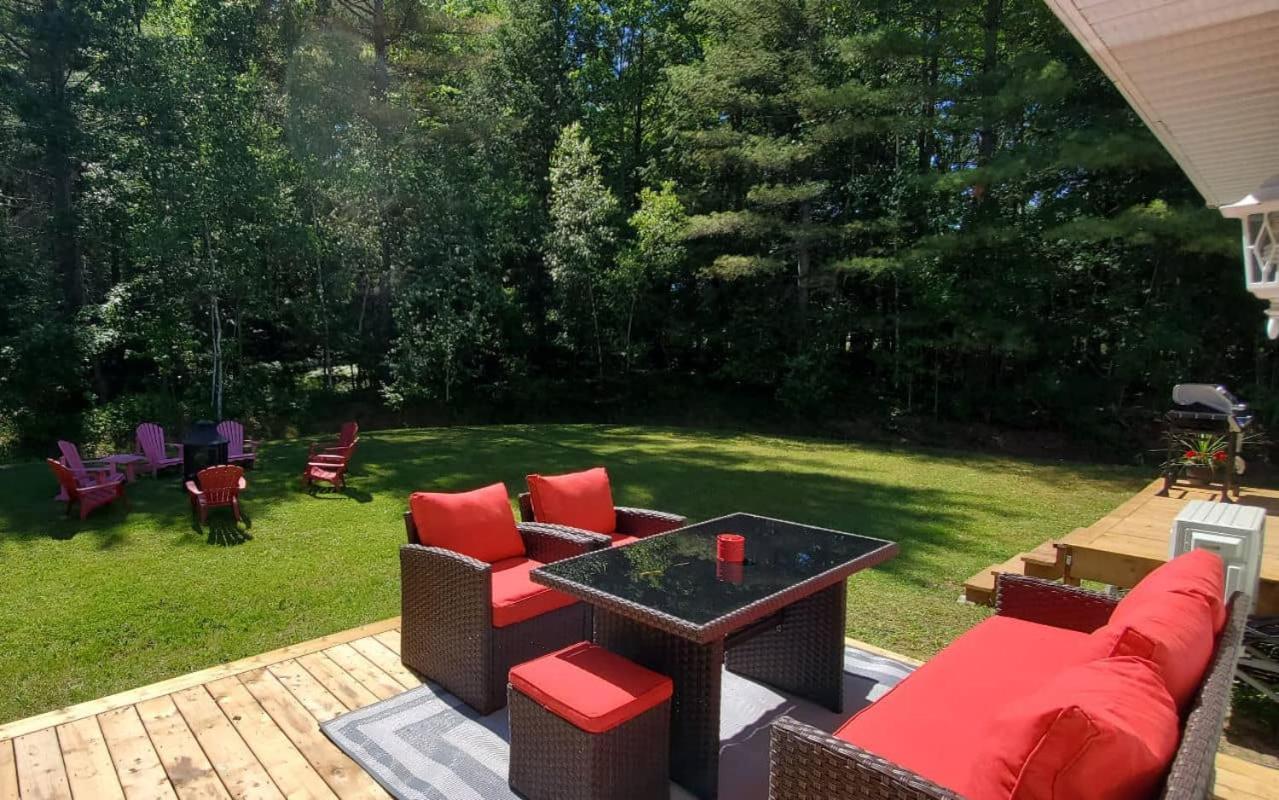 Location Au Sommet Du Lac Magog Exterior foto